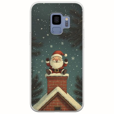 Chimney Santa Samsung Galaxy S9 Flexible TPU (Διάφανη Σιλικόνη)