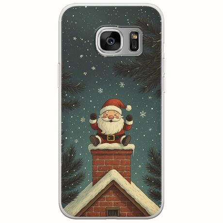 Chimney Santa Samsung Galaxy S6 Flexible TPU (Διάφανη Σιλικόνη)