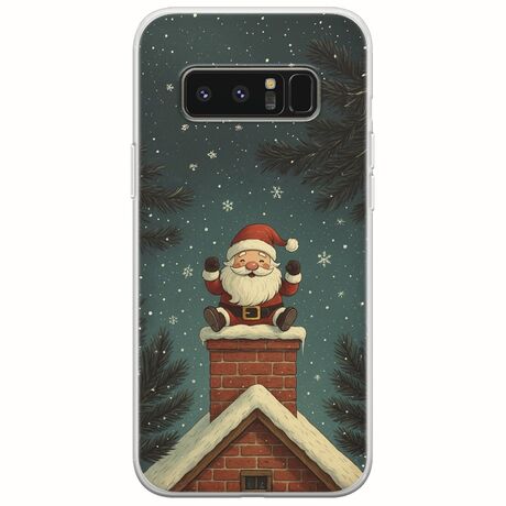 Chimney Santa Samsung Galaxy Note 8 Flexible TPU (Διάφανη Σιλικόνη)