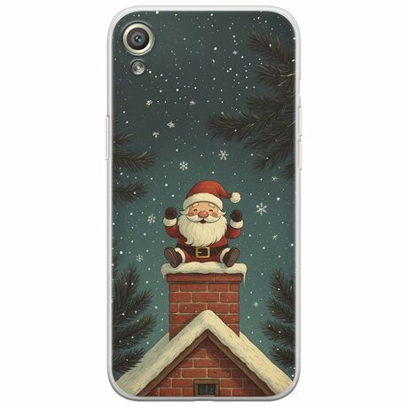 Chimney Santa Sony Xperia XA Flexible TPU (Διάφανη Σιλικόνη)