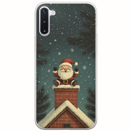 Chimney Santa Samsung Galaxy Note 10 Flexible TPU (Διάφανη Σιλικόνη)