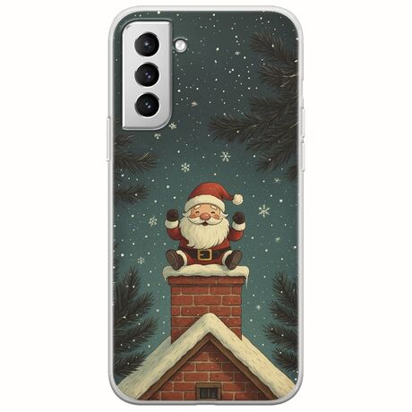 Chimney Santa Samsung Galaxy S21 Plus Flexible TPU (Διάφανη Σιλικόνη)