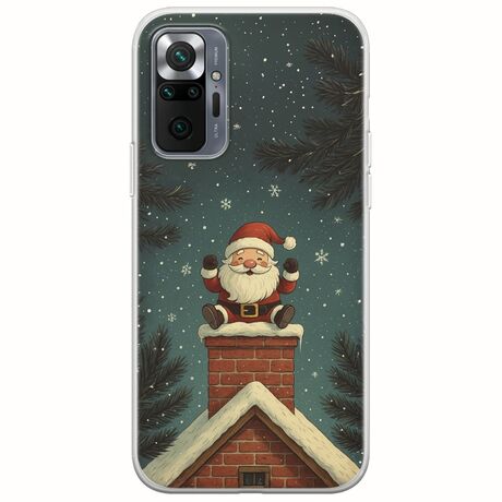 Chimney Santa Xiaomi Redmi Note 10 Pro / 10 Pro Max Flexible TPU (Διάφανη Σιλικόνη)
