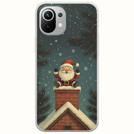 Chimney Santa Xiaomi Mi 11 Lite / 11 Lite NE / 5G Flexible TPU (Διάφανη Σιλικόνη)