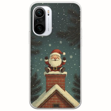 Chimney Santa Xiaomi Poco F3 Flexible TPU (Διάφανη Σιλικόνη)