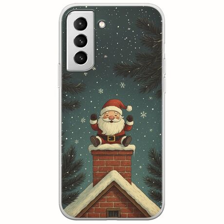 Chimney Santa Samsung Galaxy S22 Plus Flexible TPU (Διάφανη Σιλικόνη)