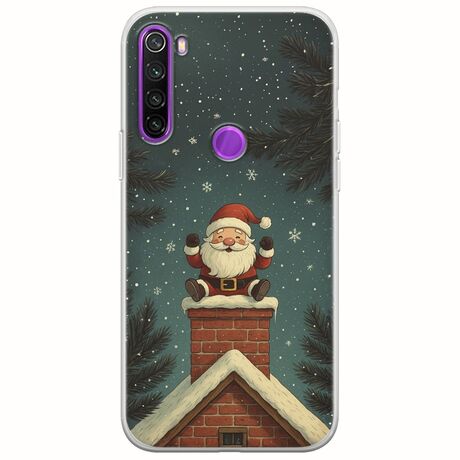 Chimney Santa Xiaomi Redmi Note 8 2021 Flexible TPU (Διάφανη Σιλικόνη)