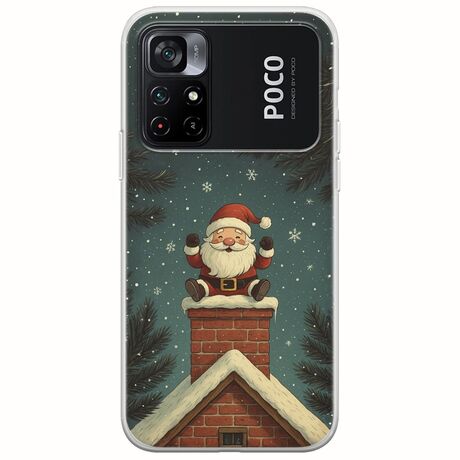 Chimney Santa Xiaomi Poco M4 Pro 4G Flexible TPU (Διάφανη Σιλικόνη)