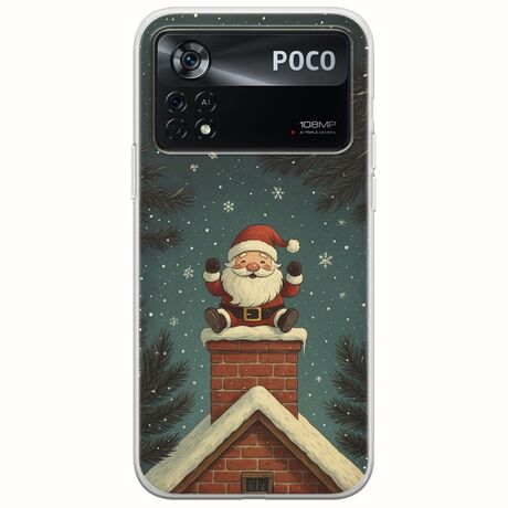 Chimney Santa Xiaomi Poco X4 Pro 5G Flexible TPU (Διάφανη Σιλικόνη)