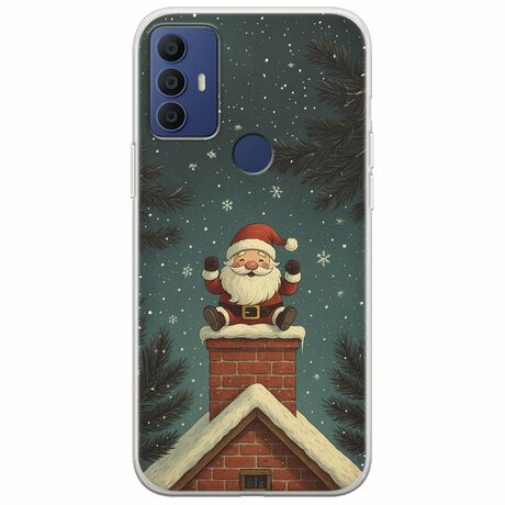 Chimney Santa TCL 305 / 306 / 30E / 30SE Flexible TPU (Διάφανη Σιλικόνη)
