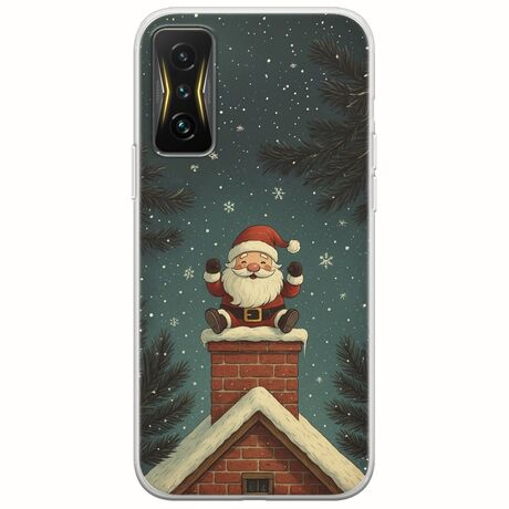 Chimney Santa Xiaomi Poco F4 GT 5G Flexible TPU (Διάφανη Σιλικόνη)