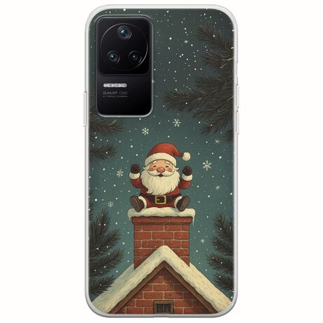 Chimney Santa Xiaomi Poco F4 5G Flexible TPU (Διάφανη Σιλικόνη)