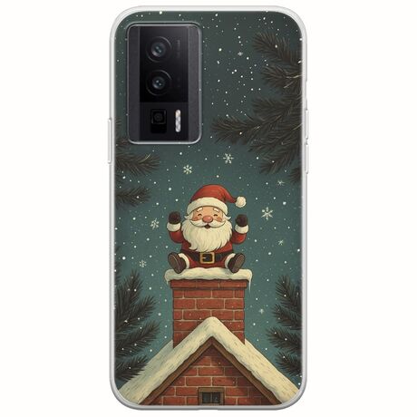 Chimney Santa Xiaomi Poco F5 Pro 5G Flexible TPU (Διάφανη Σιλικόνη)