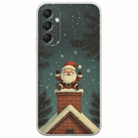 Chimney Santa Samsung Galaxy M34 5G Flexible TPU (Διάφανη Σιλικόνη)