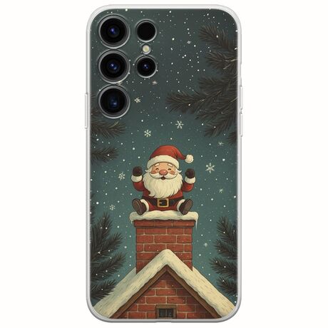 Chimney Santa Samsung Galaxy S24 Ultra 5G Flexible TPU (Διάφανη Σιλικόνη)