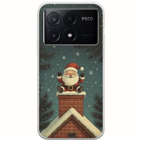 Chimney Santa Xiaomi Poco X6 Pro 5G Flexible TPU (Διάφανη Σιλικόνη)