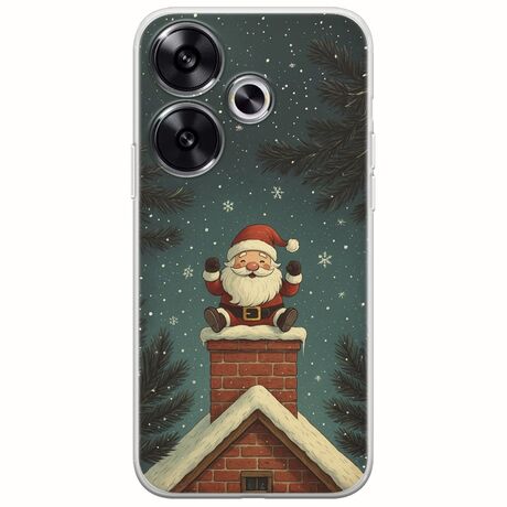Chimney Santa Xiaomi Poco F6 5G Flexible TPU (Διάφανη Σιλικόνη)