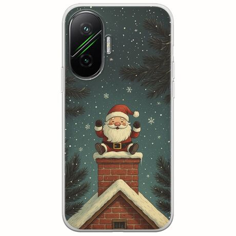 Chimney Santa Xiaomi Poco F7 5G Flexible TPU (Διάφανη Σιλικόνη)