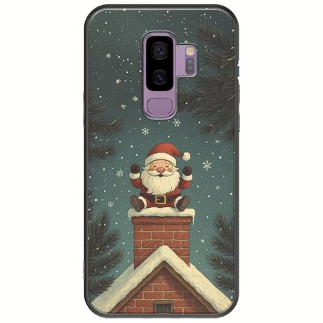 Chimney Santa Samsung Galaxy S9 Plus Black TPU (Μαύρη Σιλικόνη)