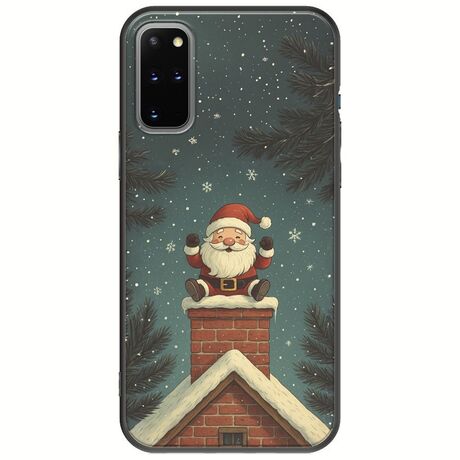 Chimney Santa Samsung Galaxy S20 Plus Black TPU (Μαύρη Σιλικόνη)