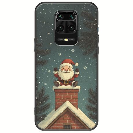 Chimney Santa Xiaomi Redmi Note 9S / 9 Pro / 9 Pro Max Black TPU (Μαύρη Σιλικόνη)