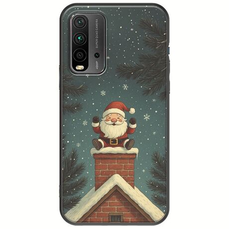 Chimney Santa Xiaomi Redmi 9T Black TPU (Μαύρη Σιλικόνη)
