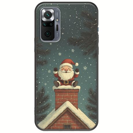 Chimney Santa Xiaomi Redmi Note 10 Pro / 10 Pro Max Black TPU (Μαύρη Σιλικόνη)