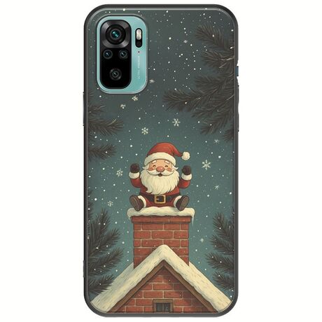 Chimney Santa Xiaomi Redmi Note 10 / 10s Black TPU (Μαύρη Σιλικόνη)