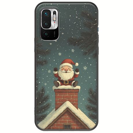Chimney Santa Xiaomi Redmi Note 10 5G Black TPU (Μαύρη Σιλικόνη)