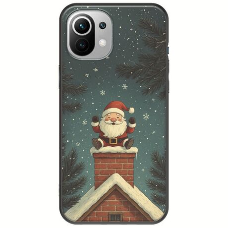 Chimney Santa Xiaomi Mi 11 Lite / 11 Lite NE / 5G Black TPU (Μαύρη Σιλικόνη)