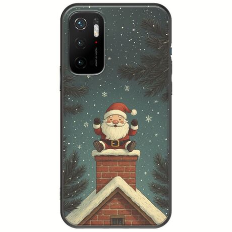 Chimney Santa Xiaomi Poco M3 Pro 5G Black TPU (Μαύρη Σιλικόνη)