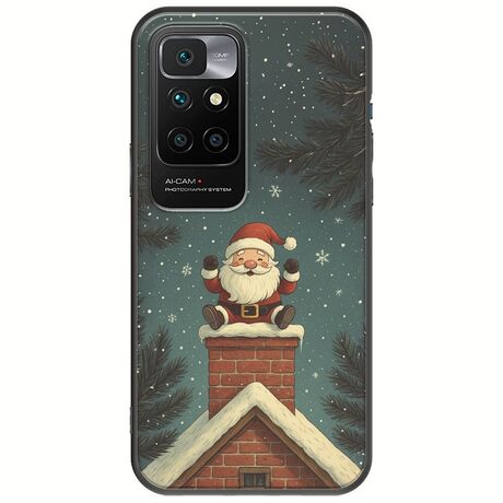 Chimney Santa Xiaomi Redmi 10 Black TPU (Μαύρη Σιλικόνη)