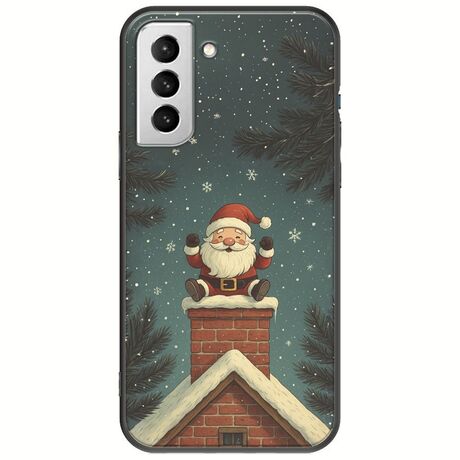 Chimney Santa Samsung Galaxy S22 Plus Black TPU (Μαύρη Σιλικόνη)