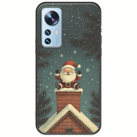 Chimney Santa Xiaomi 12 / 12X Black TPU (Μαύρη Σιλικόνη)