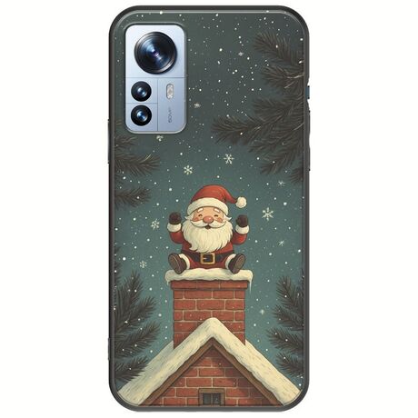 Chimney Santa Xiaomi 12 Pro Black TPU (Μαύρη Σιλικόνη)