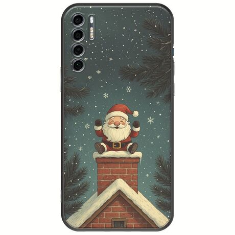 Chimney Santa TCL 20S / 20 5G / 20L / 20L+ Black TPU (Μαύρη Σιλικόνη)