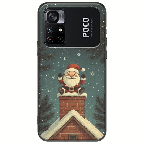 Chimney Santa Xiaomi Poco M4 Pro 4G Black TPU (Μαύρη Σιλικόνη)