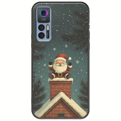 Chimney Santa TCL 30 / 30 5G / 30+ Black TPU (Μαύρη Σιλικόνη)