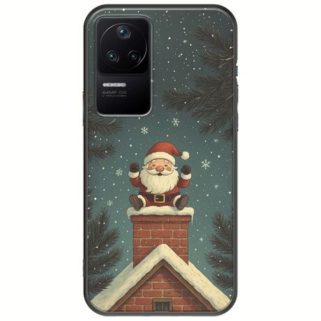 Chimney Santa Xiaomi Poco F4 5G Black TPU (Μαύρη Σιλικόνη)