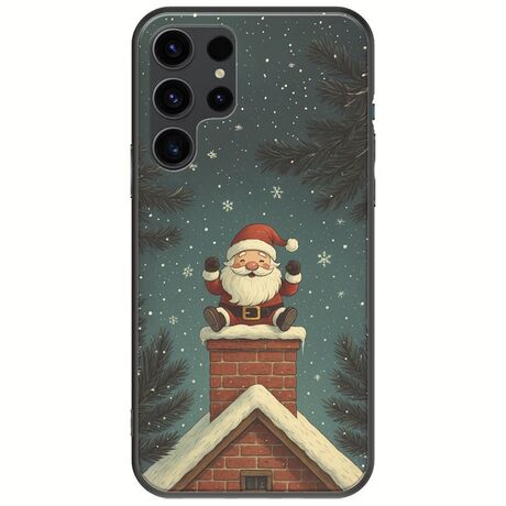 Chimney Santa Samsung Galaxy S23 Ultra 5G Black TPU (Μαύρη Σιλικόνη)