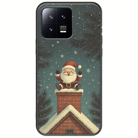 Chimney Santa Xiaomi 13 5G Black TPU (Μαύρη Σιλικόνη)