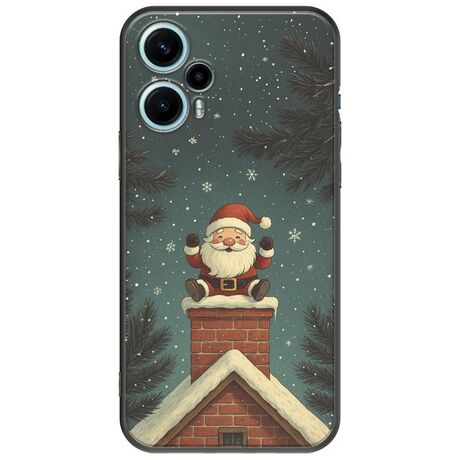 Chimney Santa Xiaomi Poco F5 5G Black TPU (Μαύρη Σιλικόνη)
