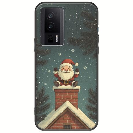 Chimney Santa Xiaomi Poco F5 Pro 5G Black TPU (Μαύρη Σιλικόνη)