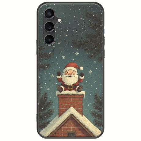 Chimney Santa Samsung Galaxy S23 FE 5G Black TPU (Μαύρη Σιλικόνη)