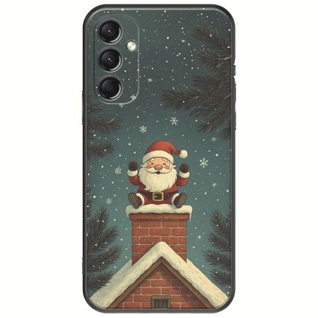 Chimney Santa Samsung Galaxy M34 5G Black TPU (Μαύρη Σιλικόνη)