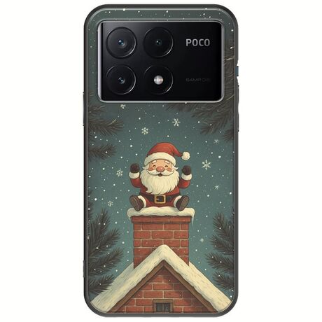 Chimney Santa Xiaomi Poco X6 Pro 5G Black TPU (Μαύρη Σιλικόνη)