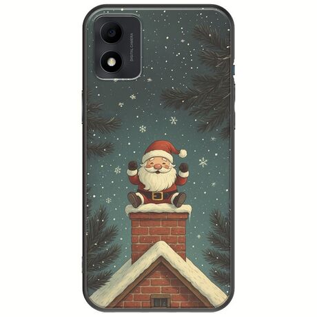 Chimney Santa TCL 305i Black TPU (Μαύρη Σιλικόνη)