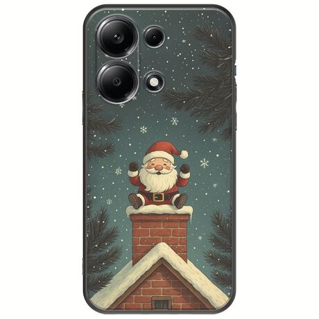 Chimney Santa Xiaomi Redmi Note 13 4G Black TPU (Μαύρη Σιλικόνη)