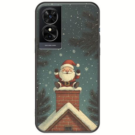 Chimney Santa TCL 50 SE Black TPU (Μαύρη Σιλικόνη)