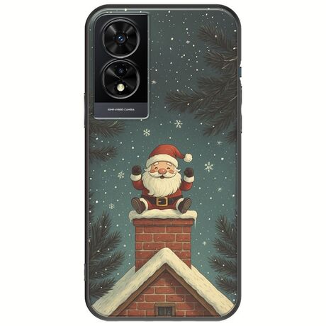 Chimney Santa TCL 505 Black TPU (Μαύρη Σιλικόνη)